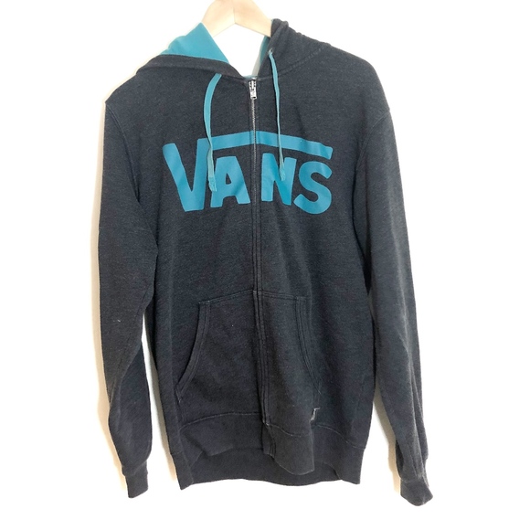 Vans Other - Vans men full zip up hoodie gray Small